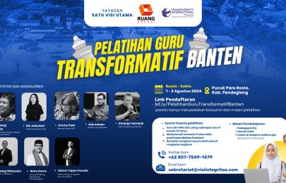 Pelatihan Guru Transformatif Banten