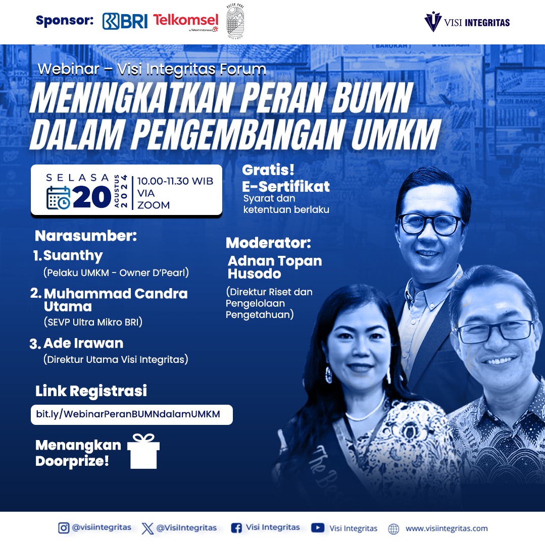 Webinar Meningkatkan Peran BUMN Dalam Pengembangan UMKM